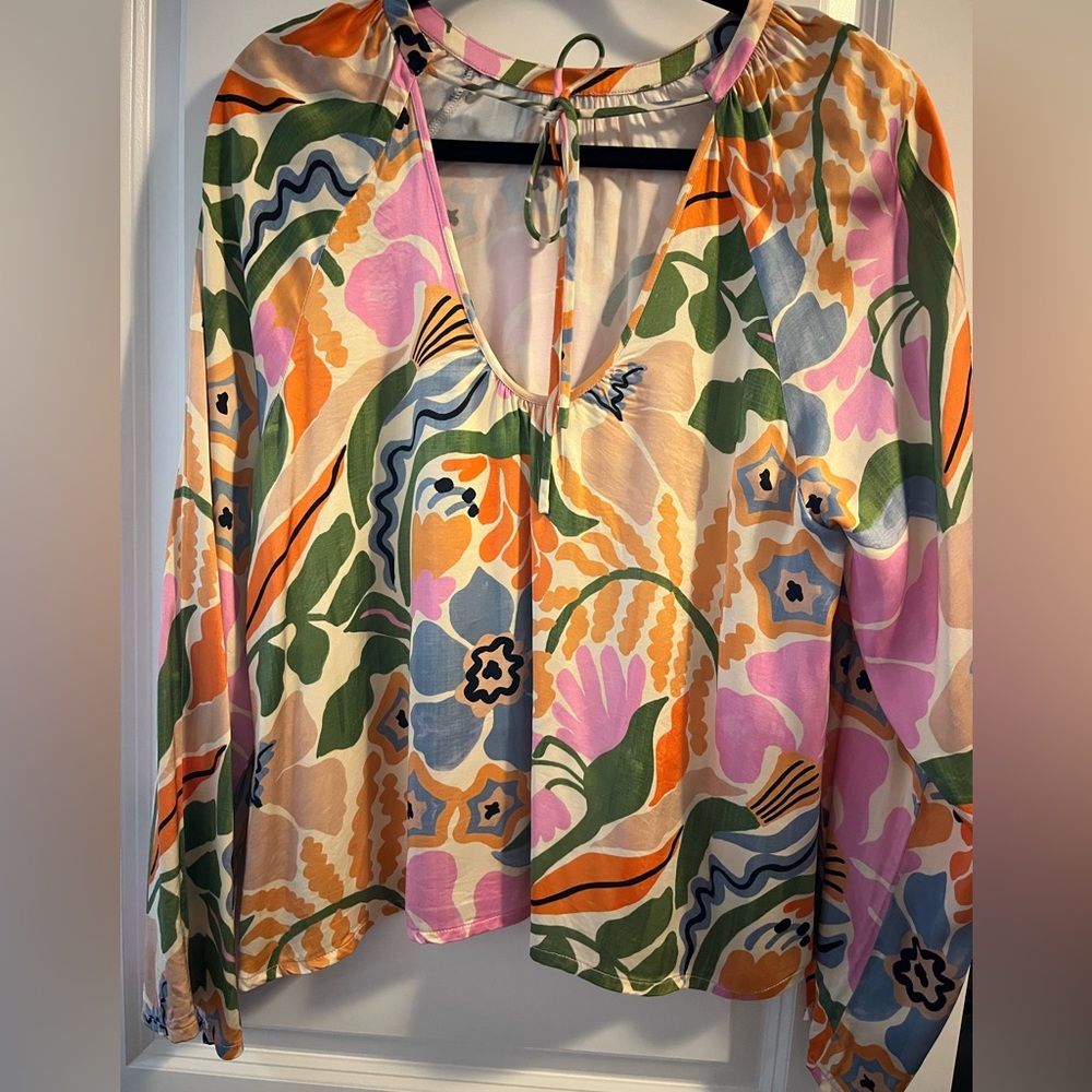 FRNCH - Colorful Floral Blouse